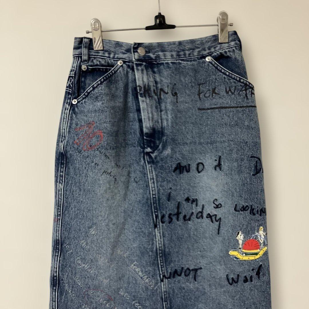 Ameri アメリ10TH HISTORY I LINE SKIRT