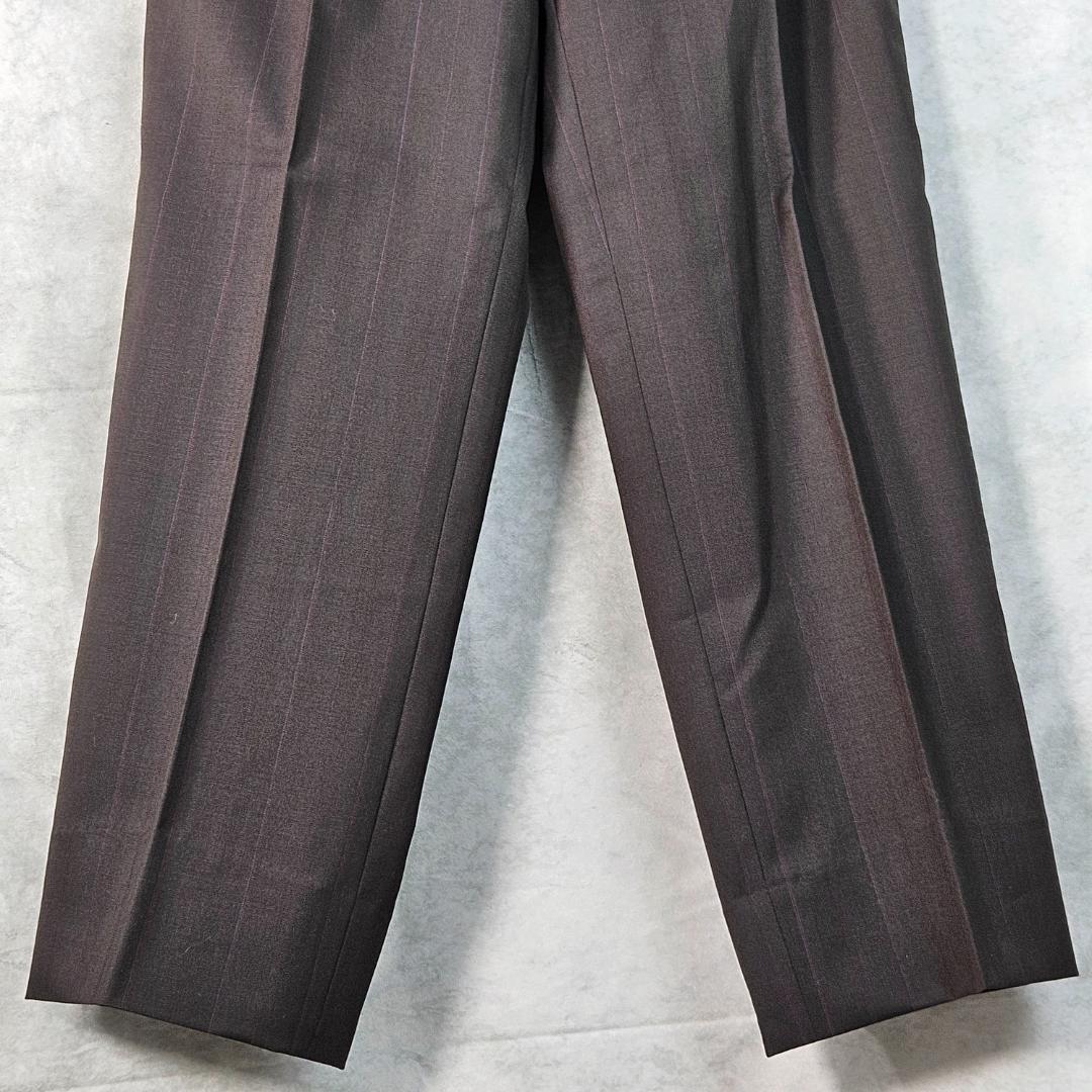 【LANVIN】ダブルスーツ　セットアップ　L　４B　裏地柄