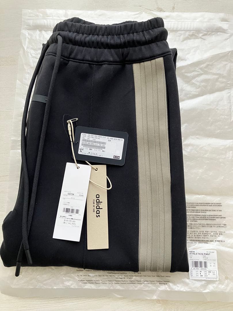 パンツ fear of god athletics suede fleece pants