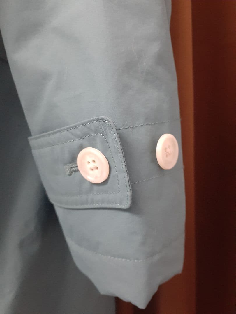 FRED PERRY フレッドペリー ターコイズ色フード付きモッズコート
