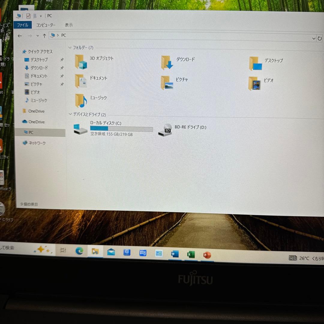 LIFEBOOK AH45/X FMVA45XBG 本体・ACアダプタ