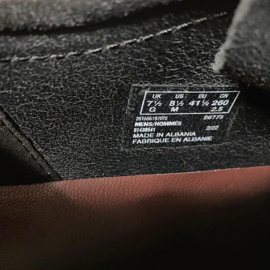 箱・付属品ありCLARKS Wallabeeブラック UK7.5