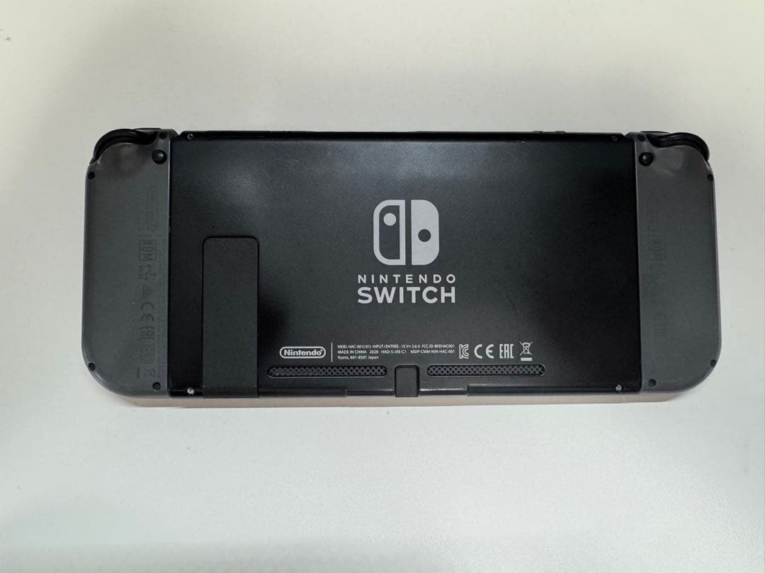 Nintendo Switch 本体 グレー 付属品完備 箱付き おまけ付き