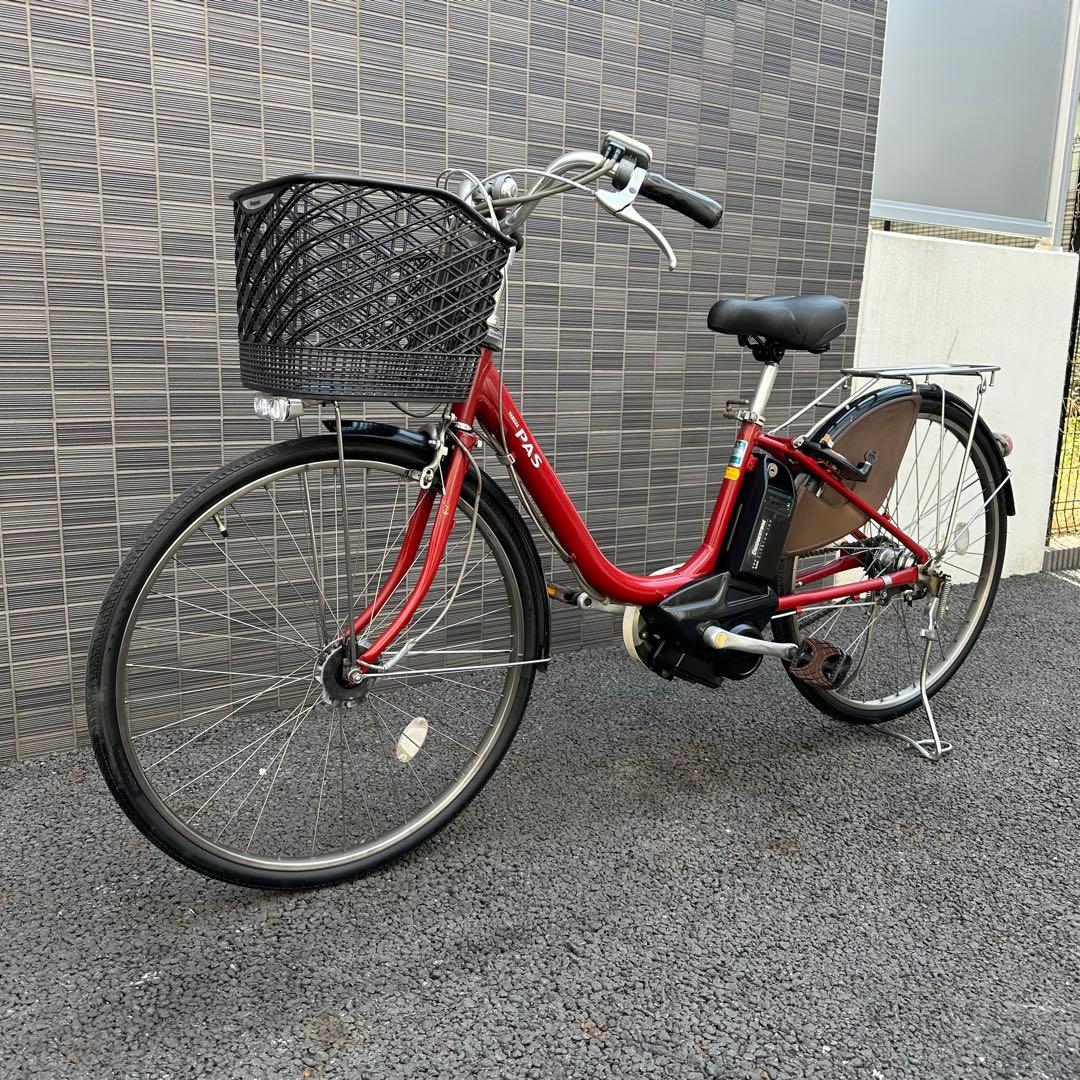 最終価格　ヤマハ　PAS 26インチ　前カゴ付き