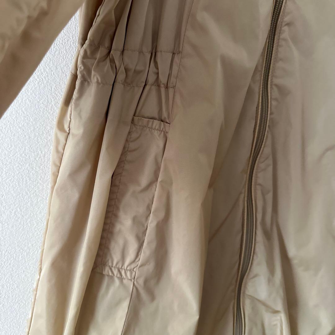 Moncler モンクレール　コート ベージュ取り外しフード付きサイズ1