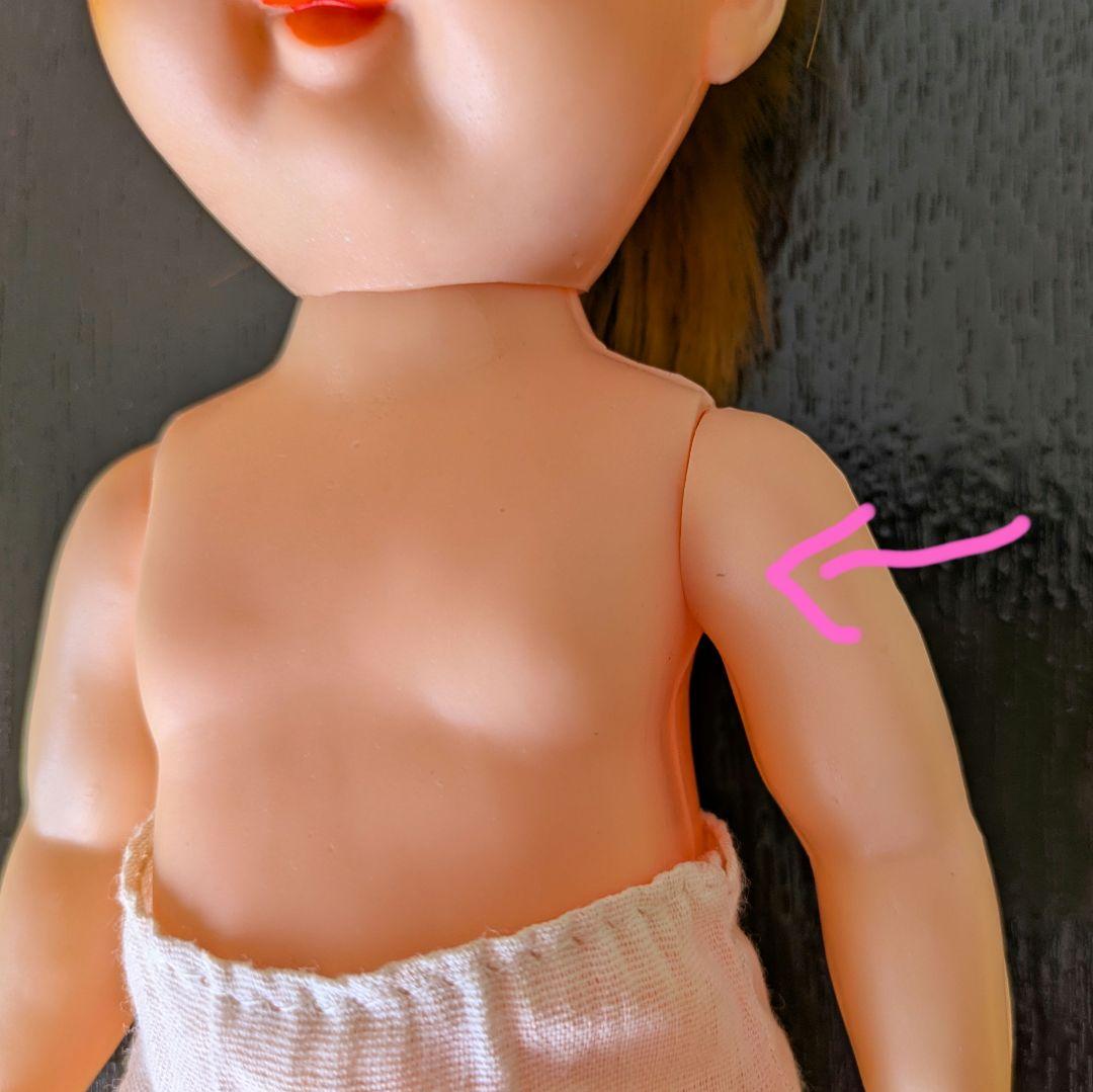 昭和レトロ カールちゃん 30cm ソフビ 日本製 カール人形 美品 時代物