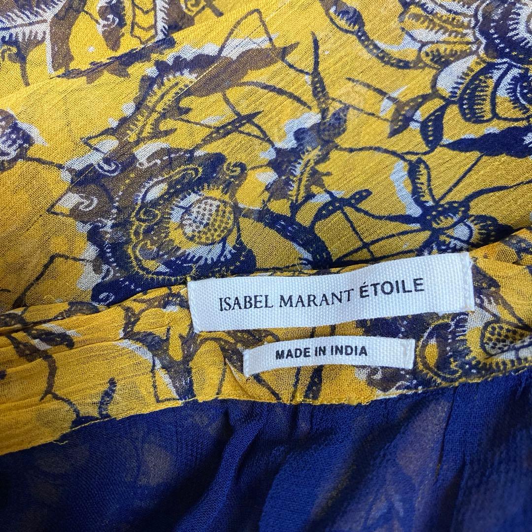訳あり isabel marant étoile シルク スカート ミモザ