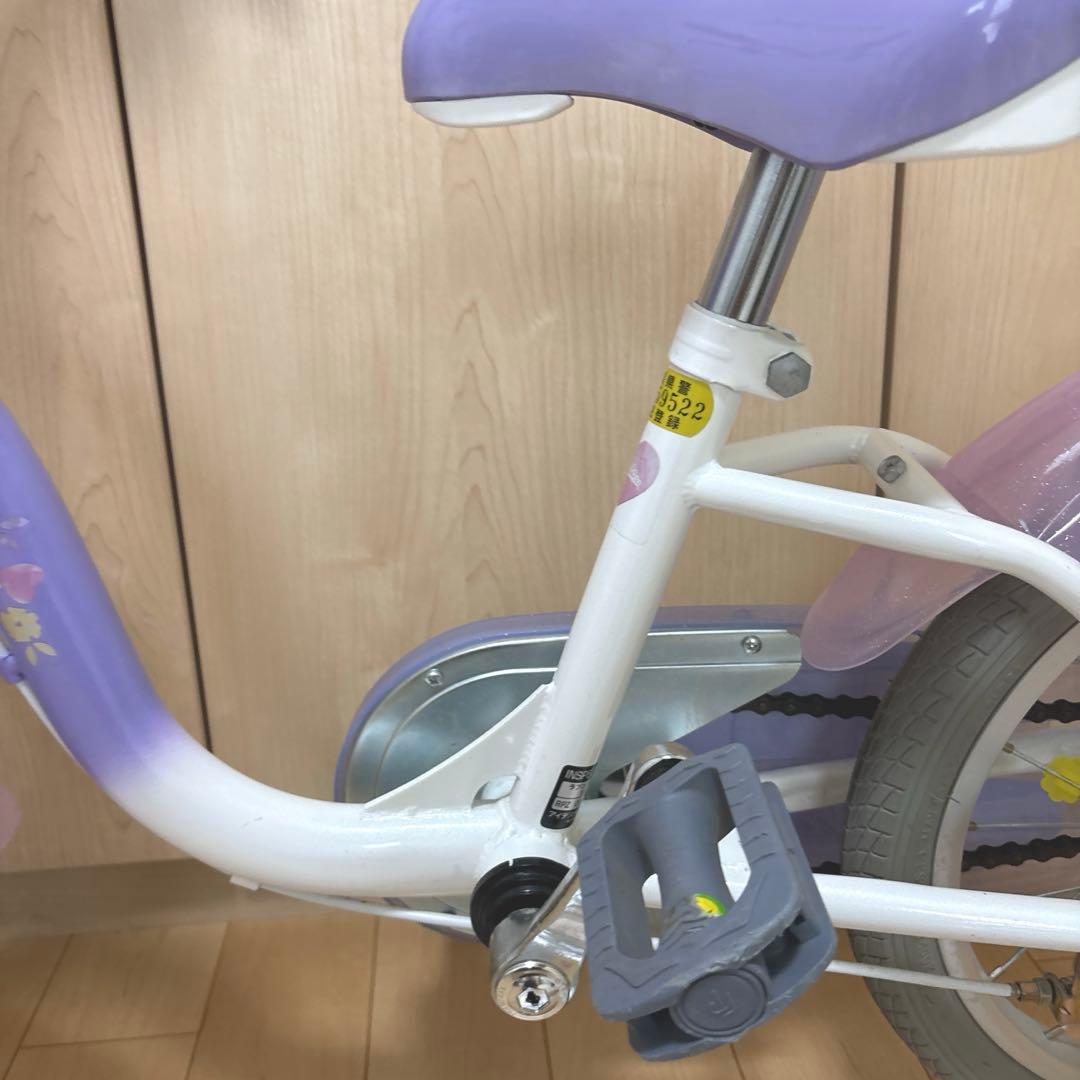 【専用】直接引渡限定　千葉県　アイデス　ラプンツェル 幼児用自転車 16インチ