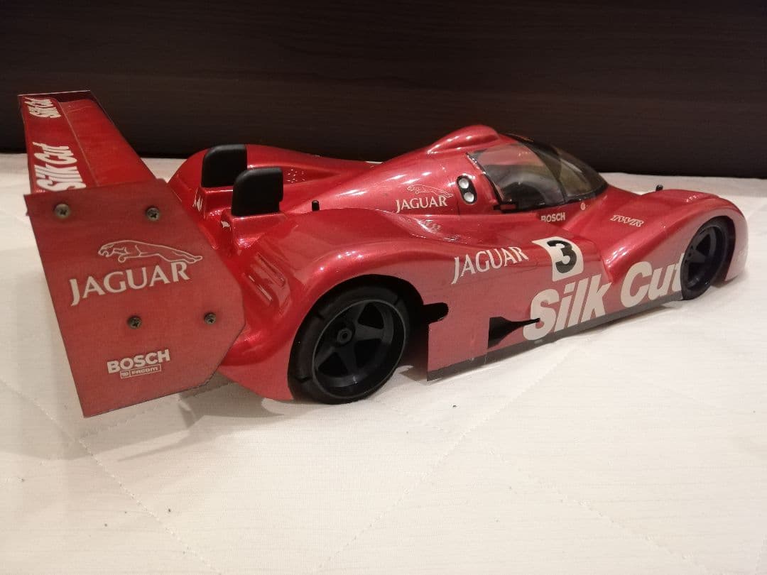 1/10 ヨコモ Y10 シャーシ ボディ メカセット ジャガー XJR-14