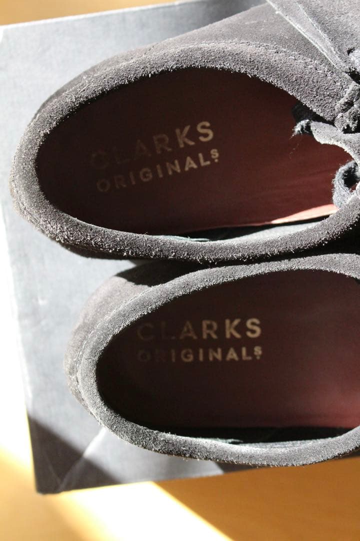 【26.5cm/UK8】Clarks Wallabee 『BLACK』