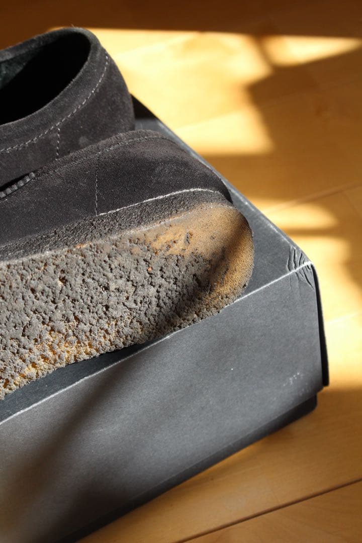 【26.5cm/UK8】Clarks Wallabee 『BLACK』