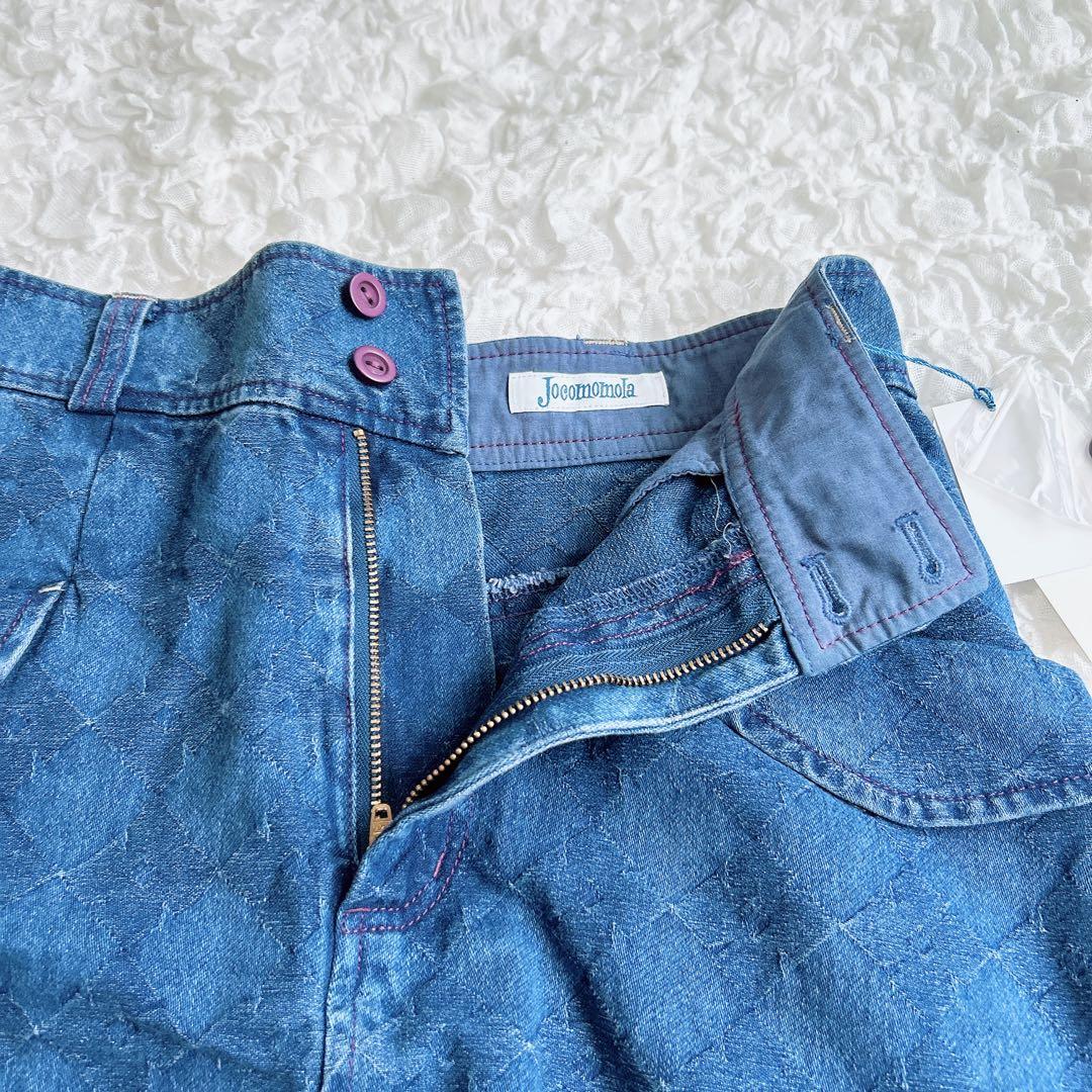 新品タグ付 定価1.5万円✨ホコモモラ Molinillos デニムスカート Ｌ