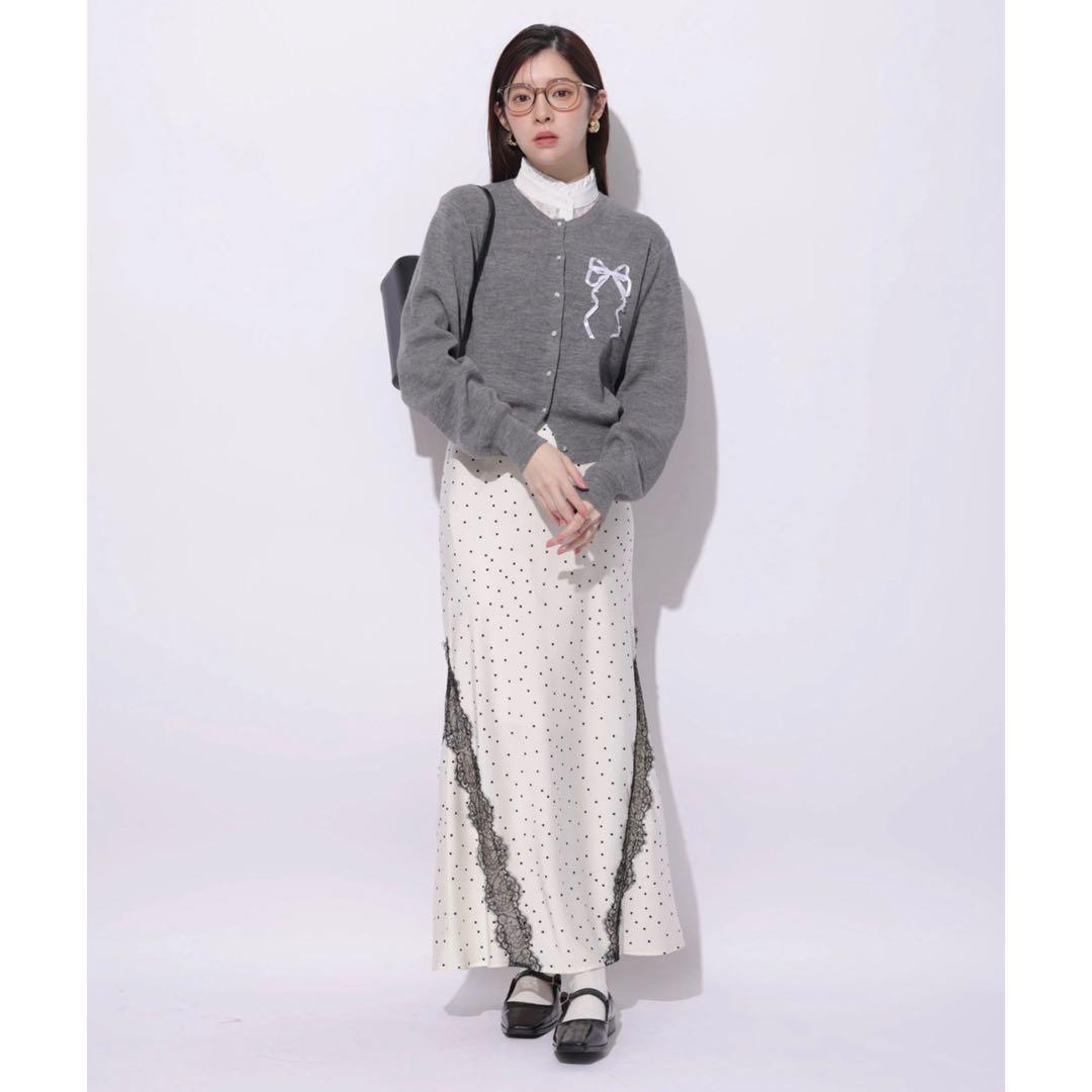 Rirandture レーストリムマーメイドスカート