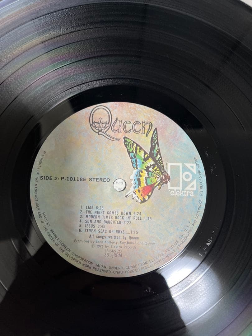 QUEEN クイーン LPレコード2枚セット　JAZZ 戦慄の王女 vinyl