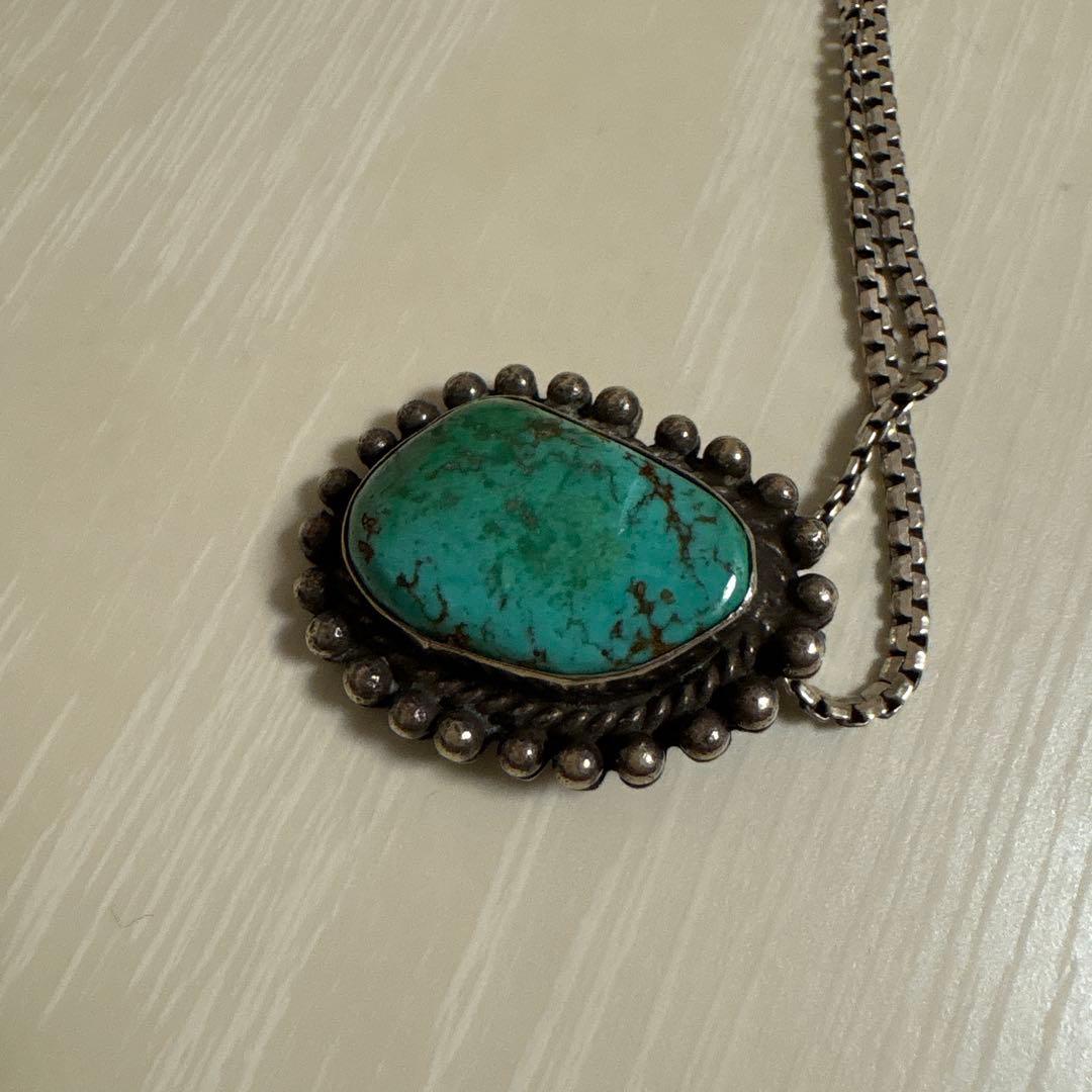 ターコイズ　ナバホ族　Sterling Silver 925 Turq