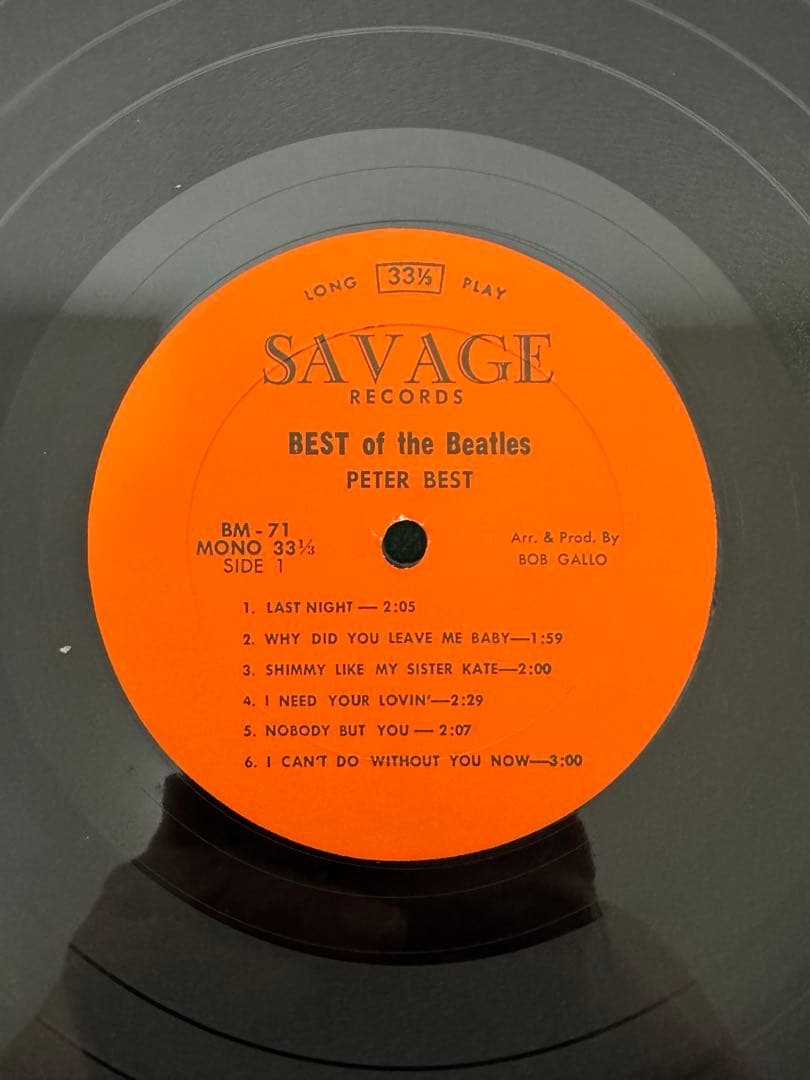 THE BEATLES レコード