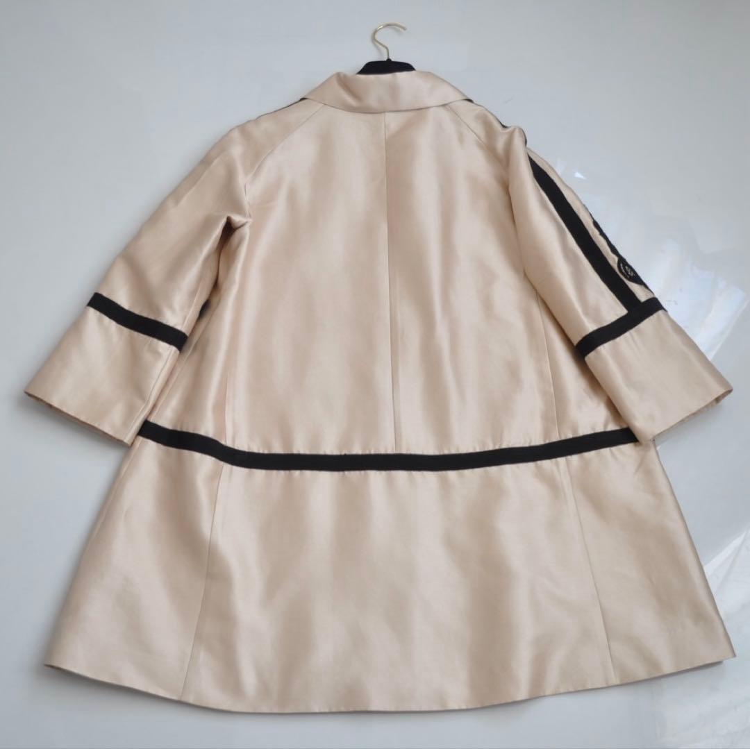 TOMASO STEFANELLI シルク￼コットン 豪華刺繍スプリングコート