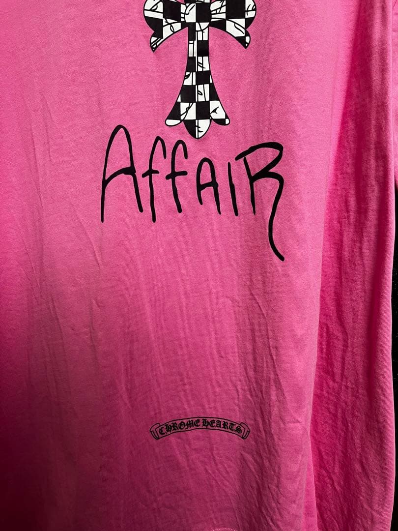 CHROME HEARTS ピンク Tシャツ