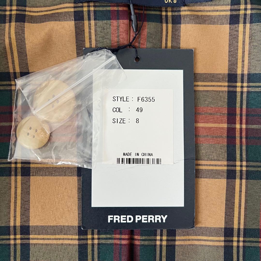 【定価4.4万】新品タグ付き FRED PERRY オーバーコート