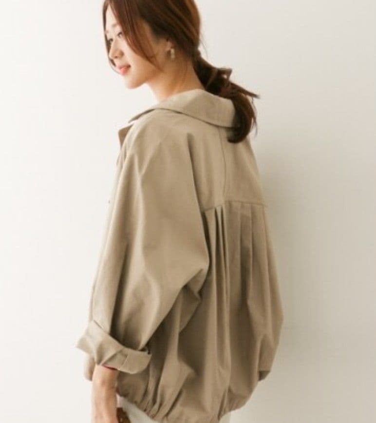 URBAN RESEARCH DOORS ショートルーズトレンチ
