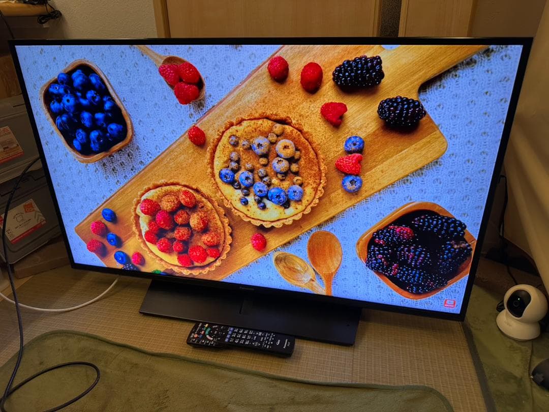 パナソニック　43型 4K対応　スマートテレビ TH-43HX850　2020年