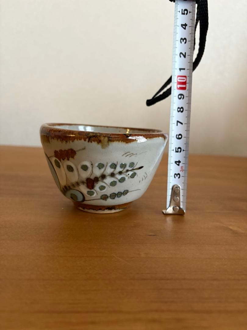 トナラ焼　作家　ケン・エドワーズの小鉢　小鳥柄　3個セット　民藝