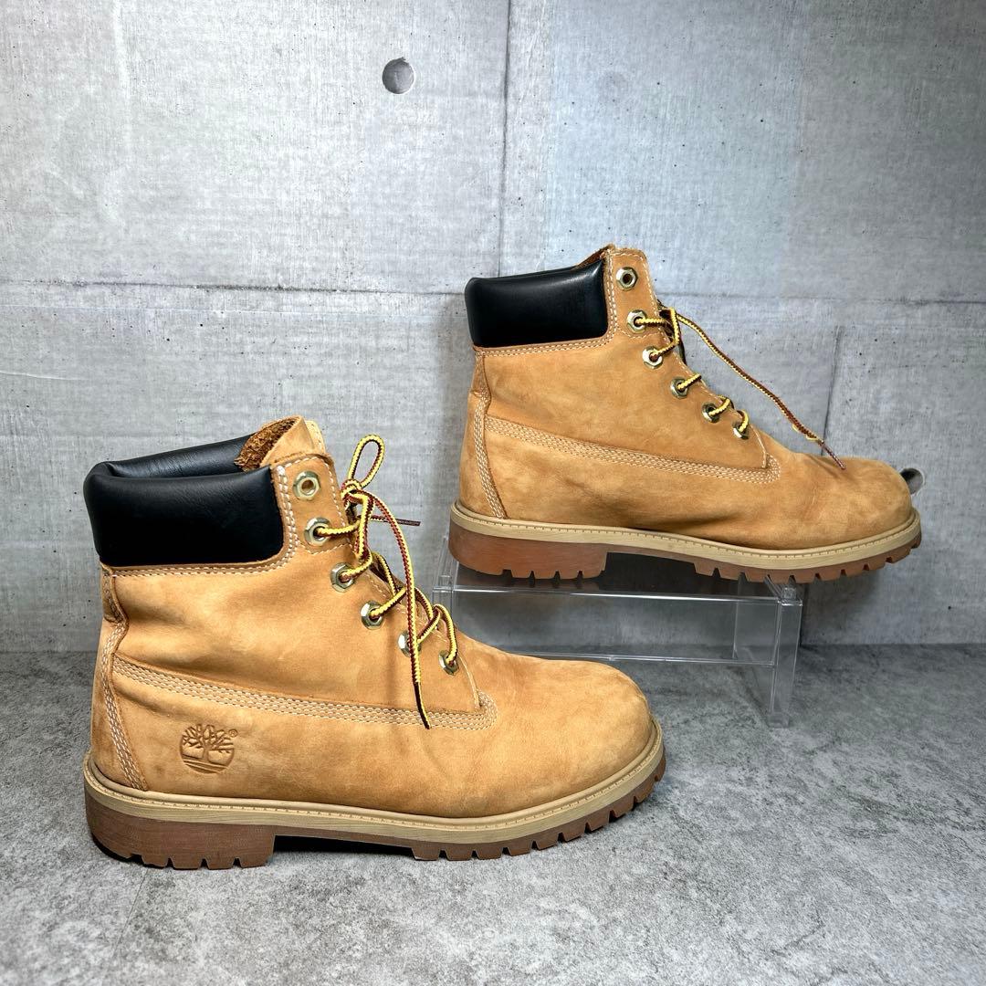 美品【Timberland】12909/6インチプレミアムブーツ/ワークブーツ◎