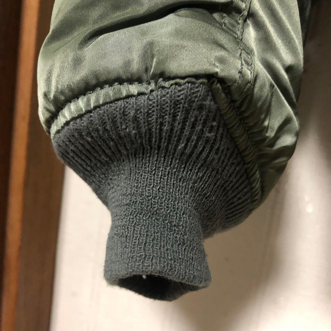 美品 USA製 80s ALPHA USAF MA-1 フライトジャケット XL