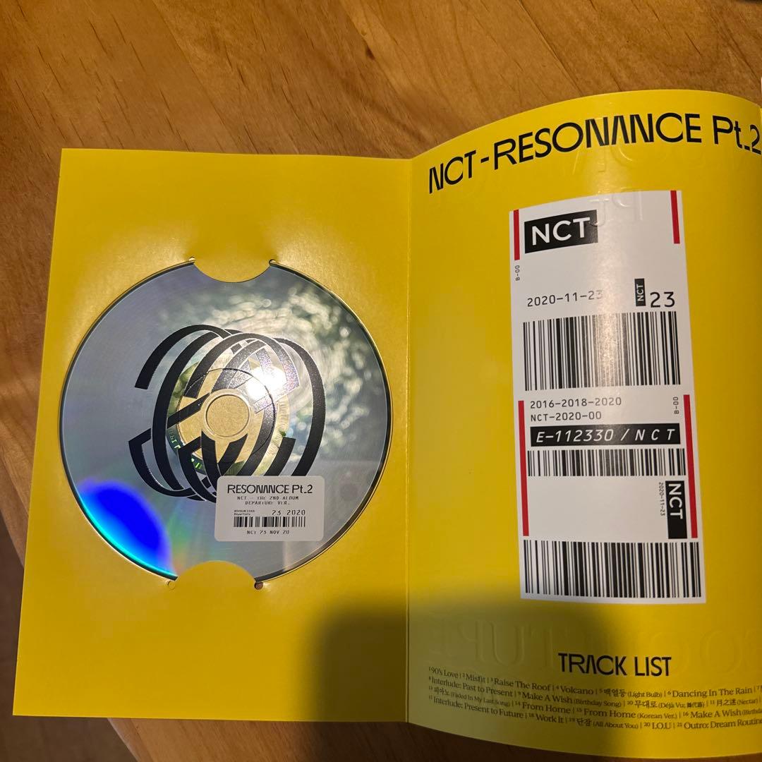 NCT127 KPOP PESONANCE PT.2 アルバム　CD