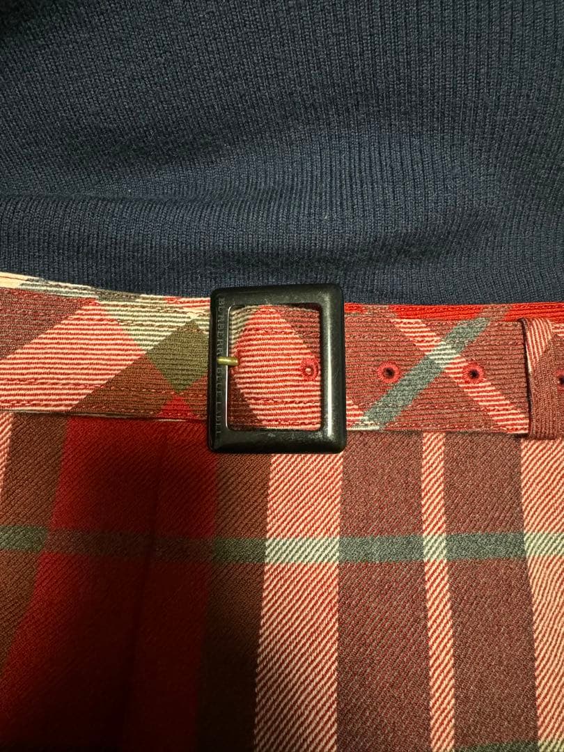 BURBERRY BLUE LABEL ドッキングワンピース ホースロゴ