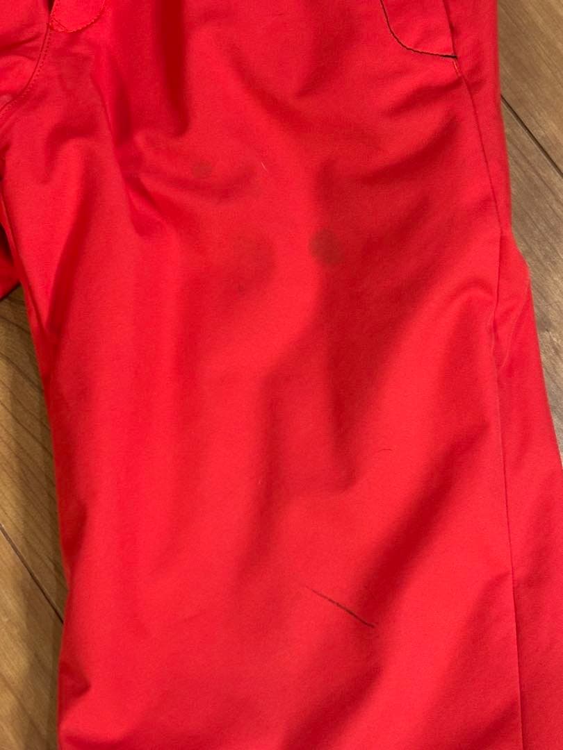 DESCENTE 子ども用スキーウェアセット 12/140 グレー/レッド