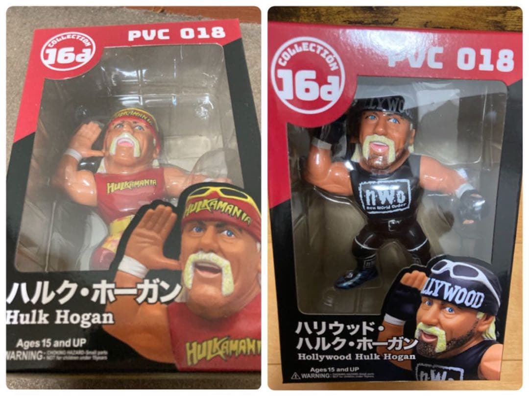 新品未開封 激レア ハルクホーガン 16d フィギュアコレクション　2体セット
