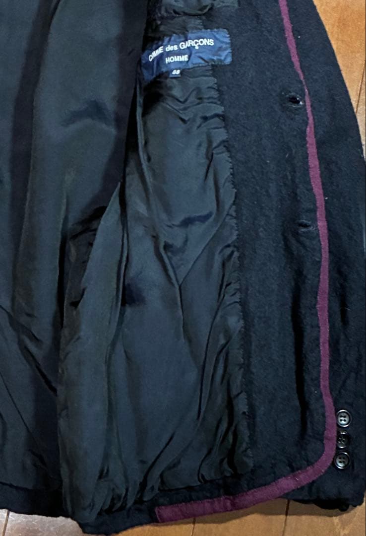 COMME des GARCONS HOMME ウール縮絨ジャケット