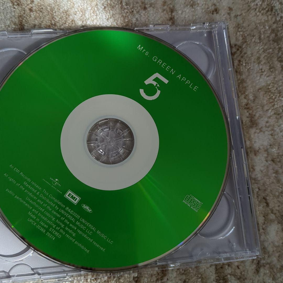 5　Mrs.GREEN APPLE　初回限定版