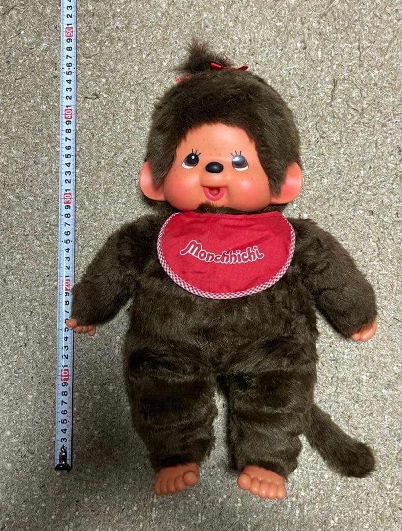 モンチッチ Lサイズで、頭から足までの大きさは約40cm