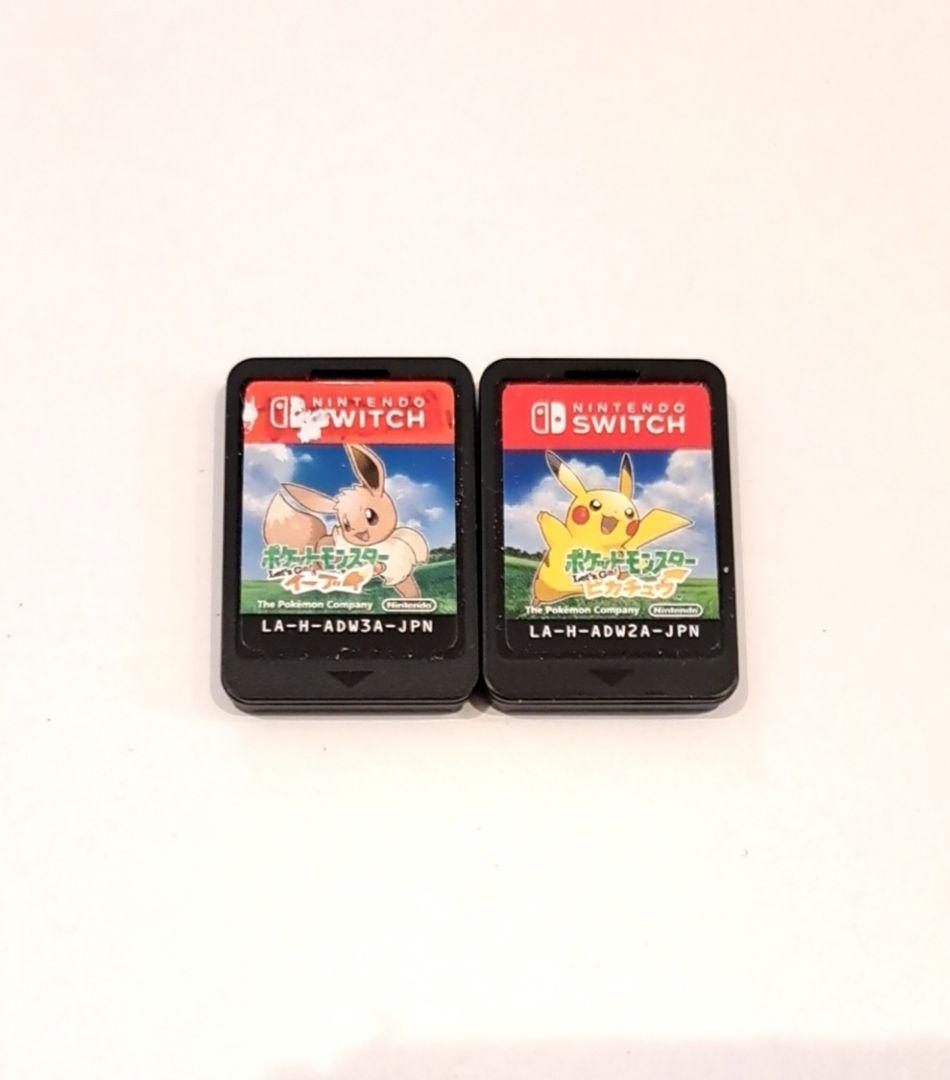 Switch ソフト ポケットモンスター ピカチュウ　イーブイ　2本セット