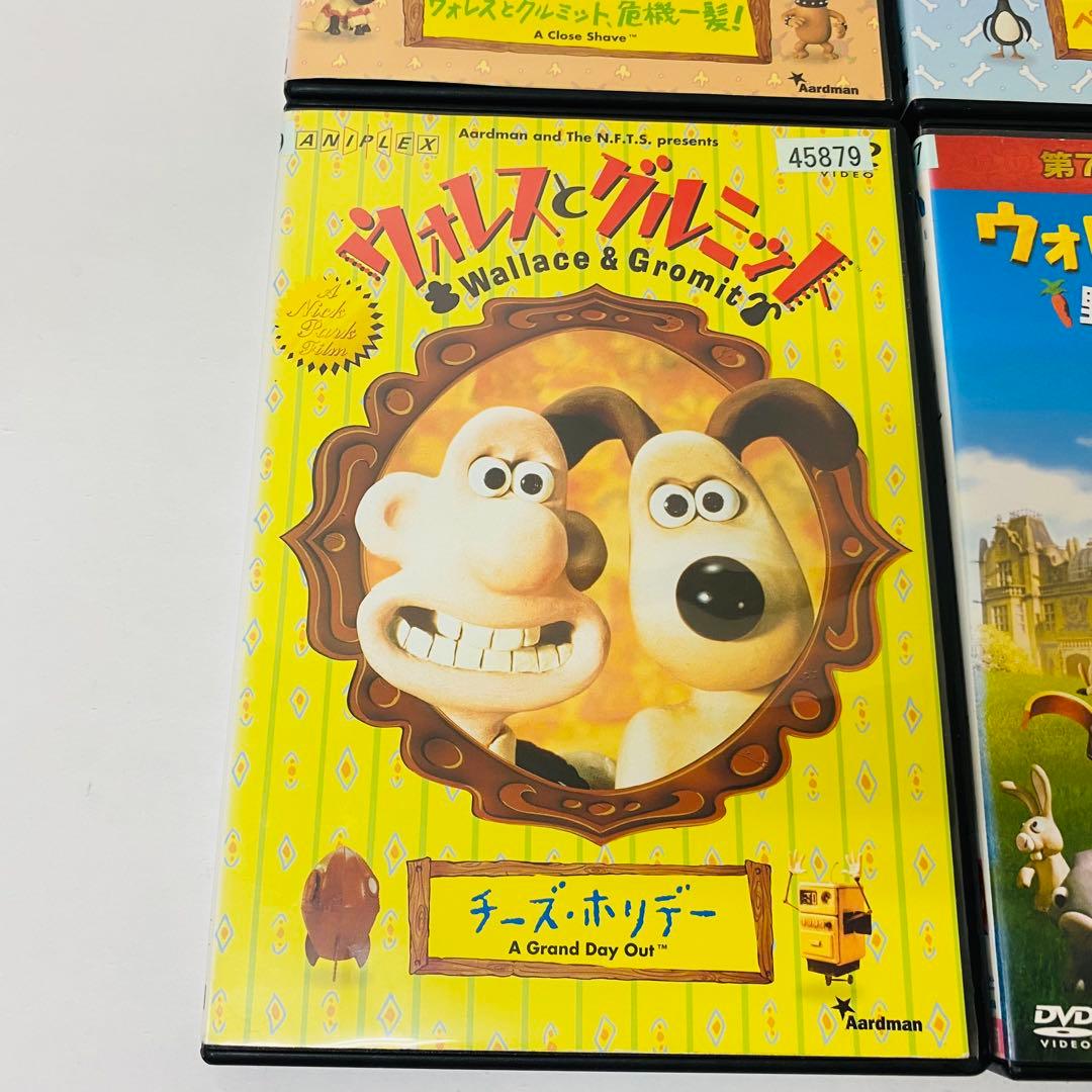 【新品ケース】DVD　ウォレスとグルミット　DVD6枚セット　合計6タイトル