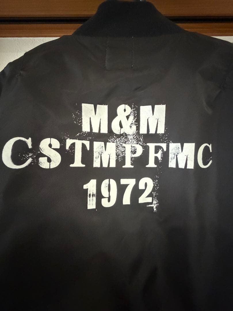 M&M CUSTOM PERFORMANCE MA-1フライトジャケット木村拓哉