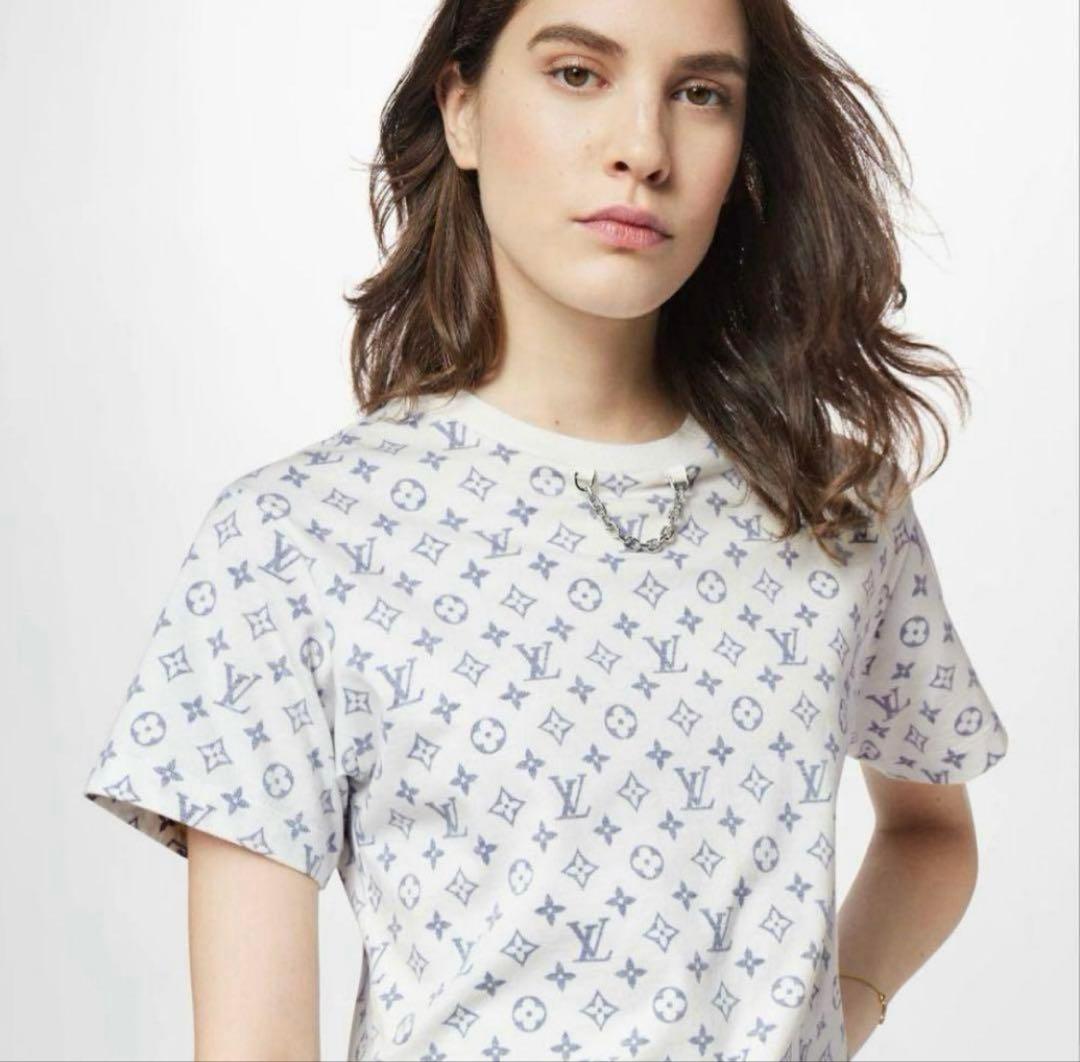 【美品】Louis Vuitton ロゴプリント Tシャツ XSサイズ