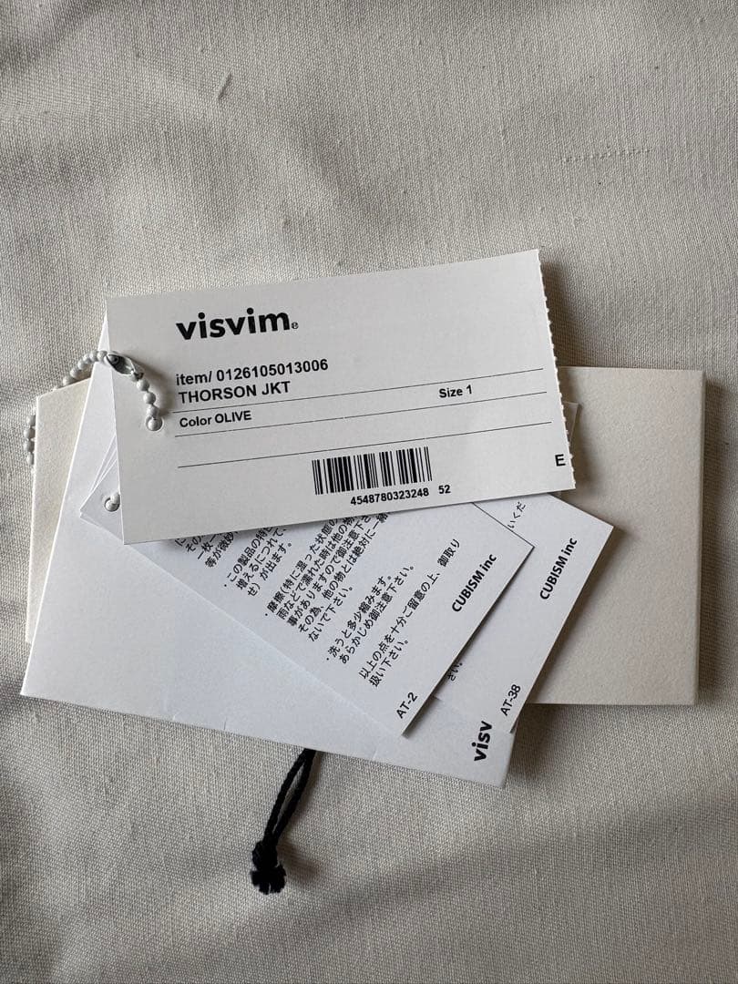 ジャケット・アウター visvim 26SS THORSON JKT