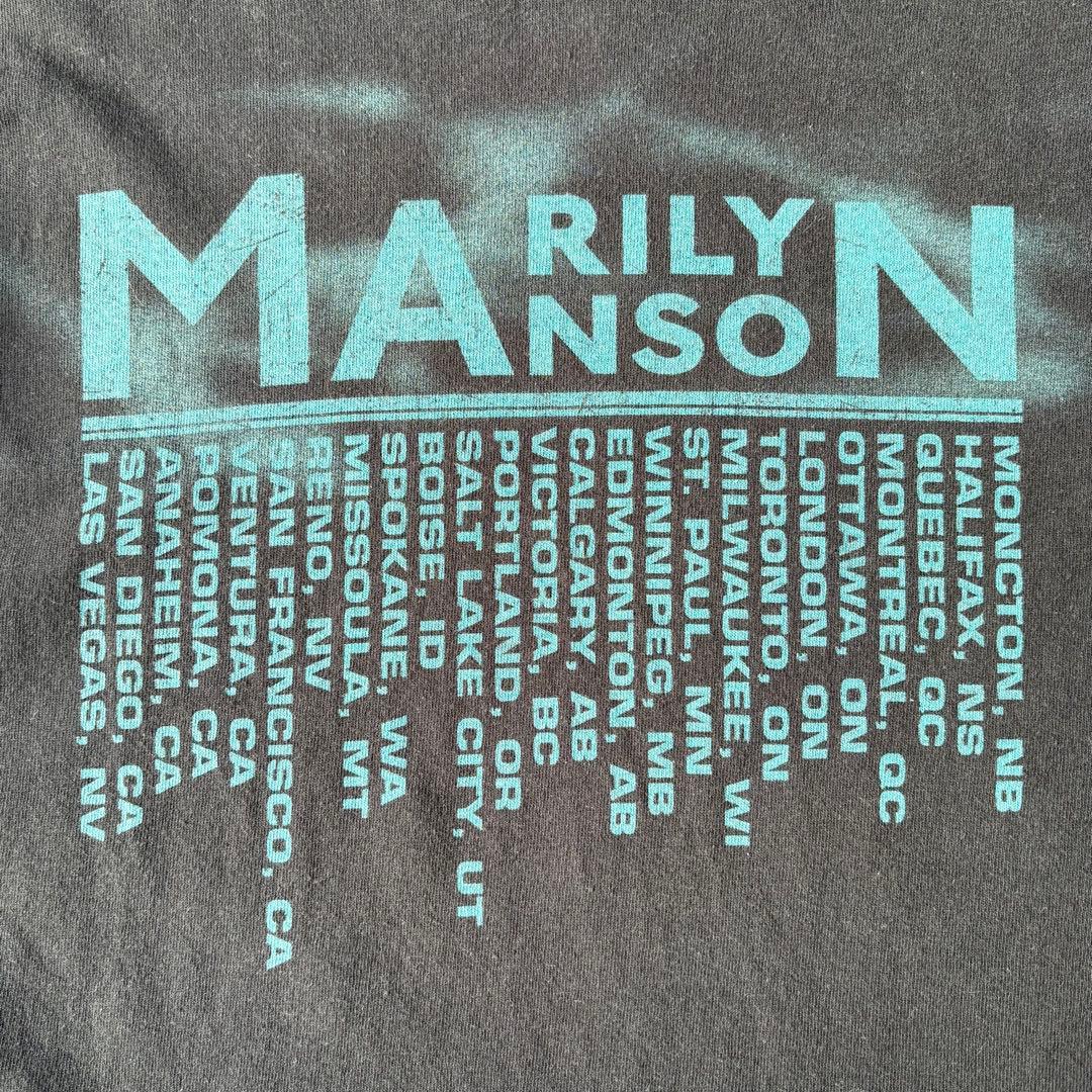 00’s anvil Marilyn Manson Tシャツ トラヴィス着 L