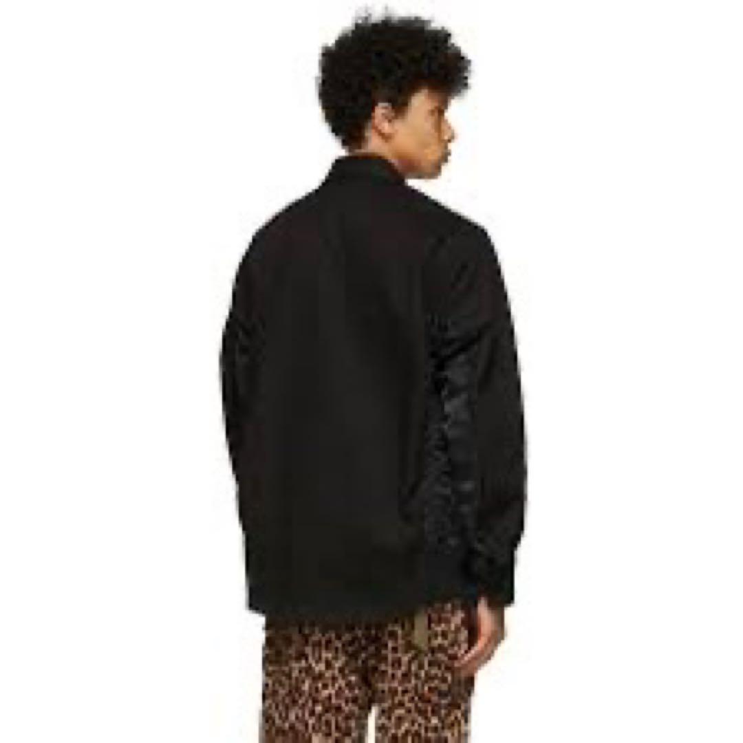 sacai MA-1ドッキングシャツジャケット