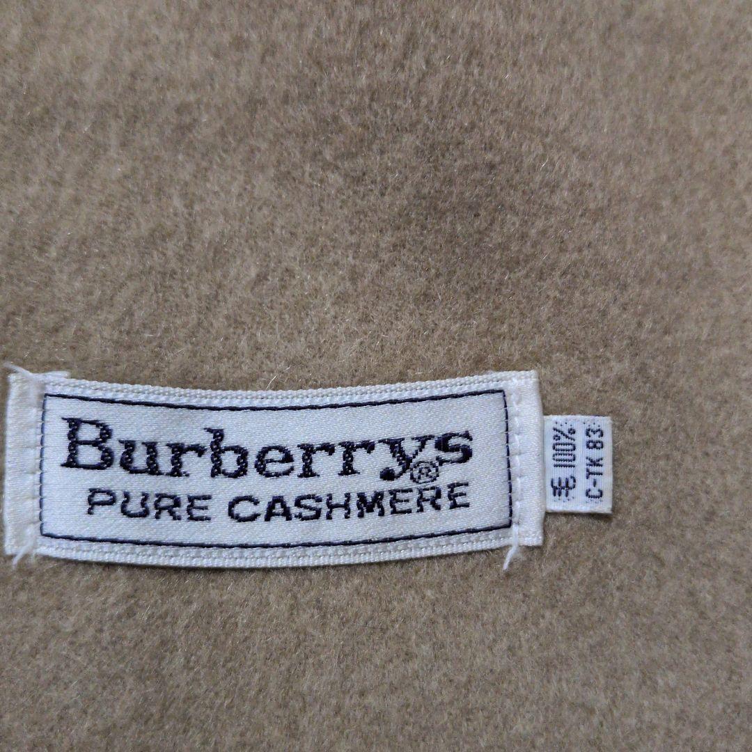 Burberrys バーバリー 100%カシミヤ マフラー ベージュ