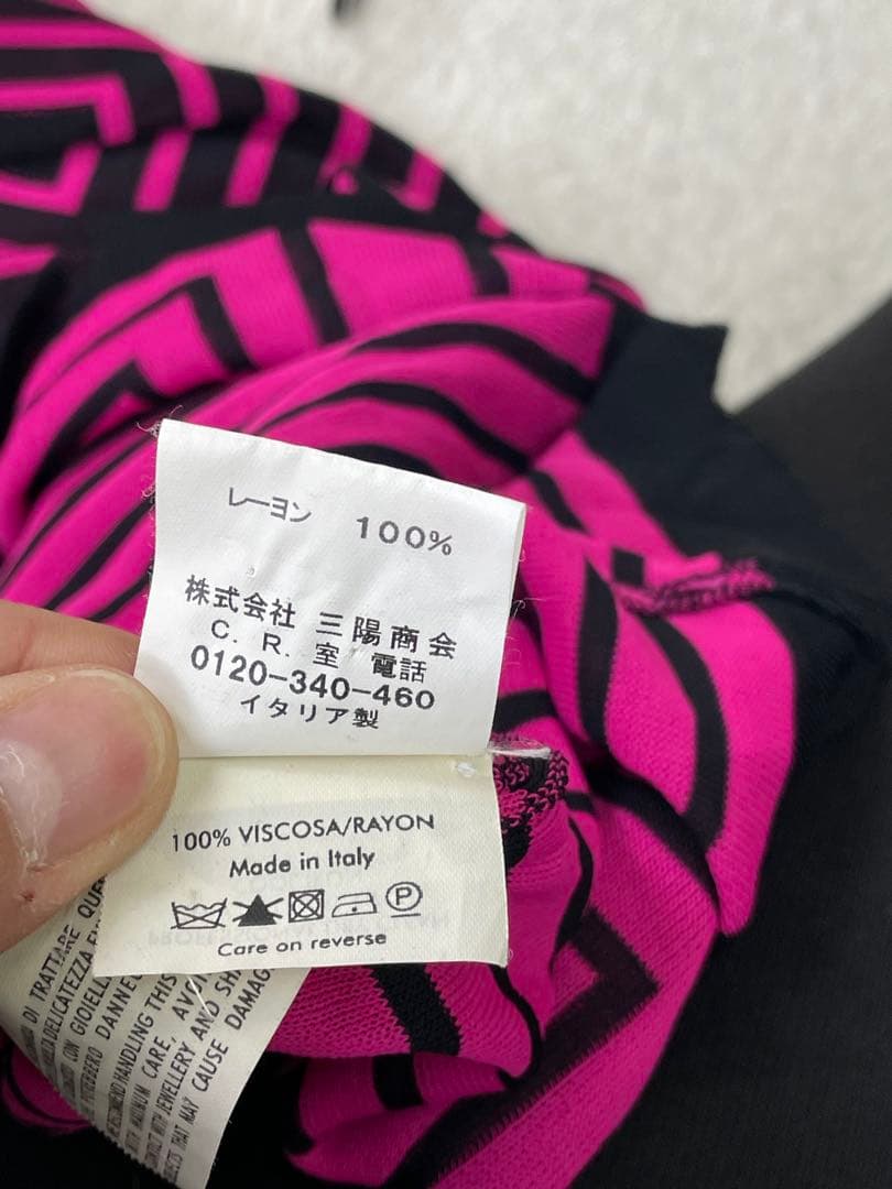 美品　Alexander McQueen ノースリーブ ワンピース　ストライプ