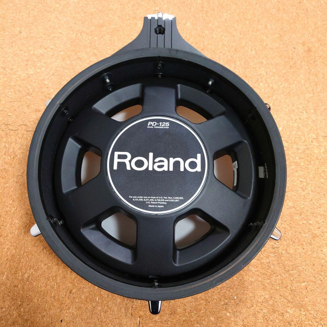 Roland PD-125 BK スネア タム ①
