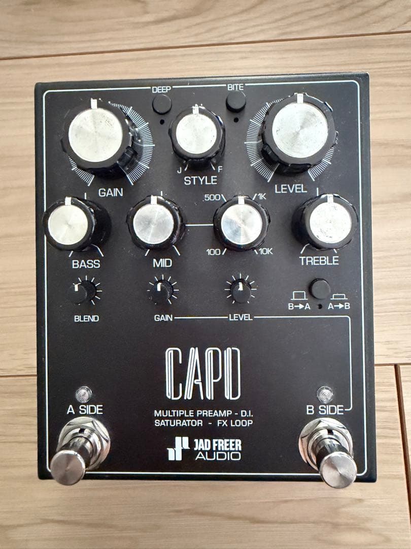 ベース Jad Freer Audio CAPO Bass Preamp