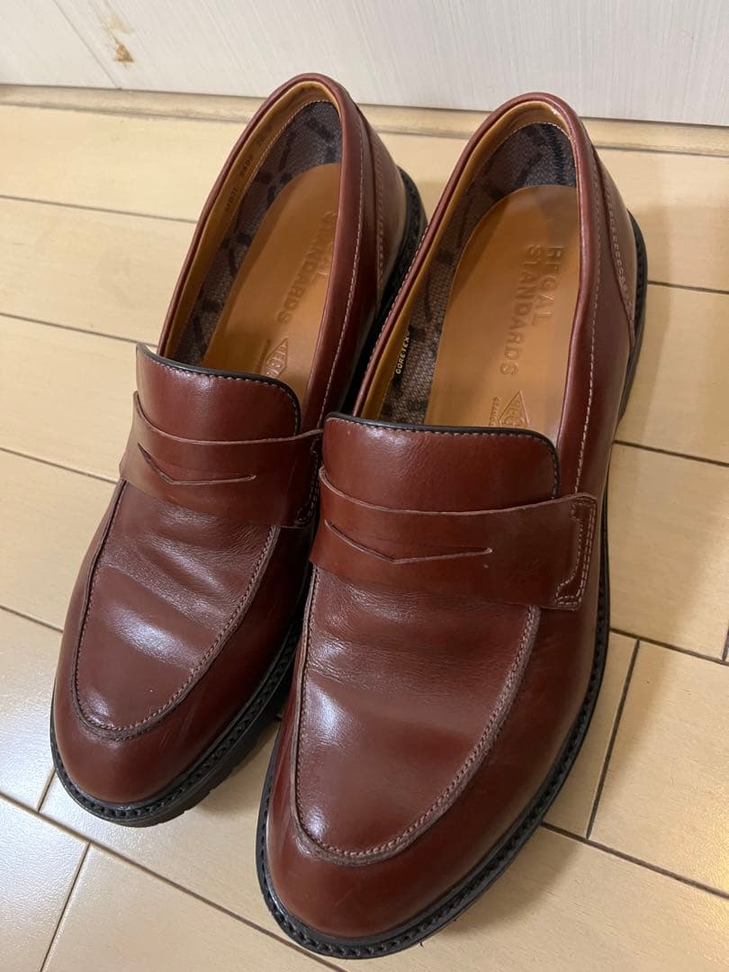 【ほぼ新品】REGALstandards GORE-TEX ローファー 26.0