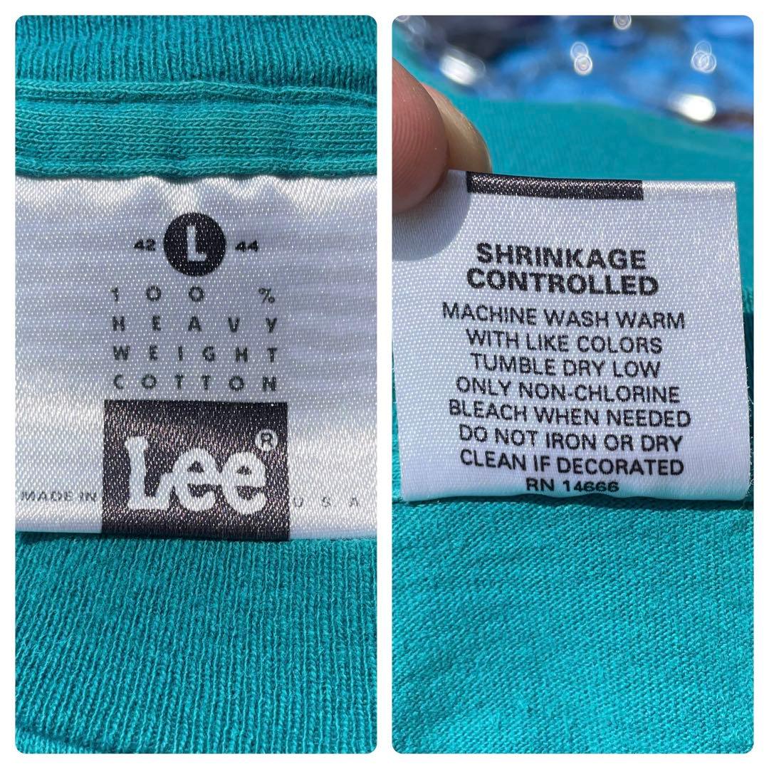 USA製90's Lee \"オーカス島 イルカの親子\" vintage Tシャツ