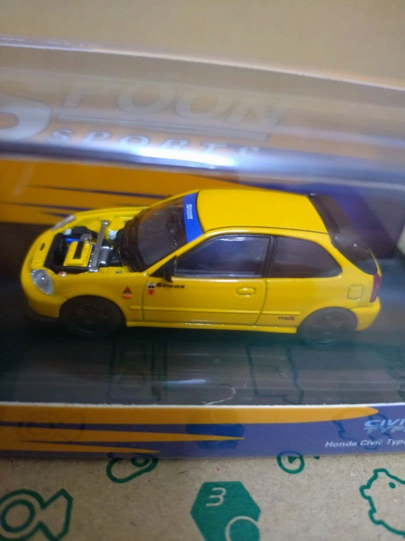 シビック タイプR EK9 Spoon 1/64