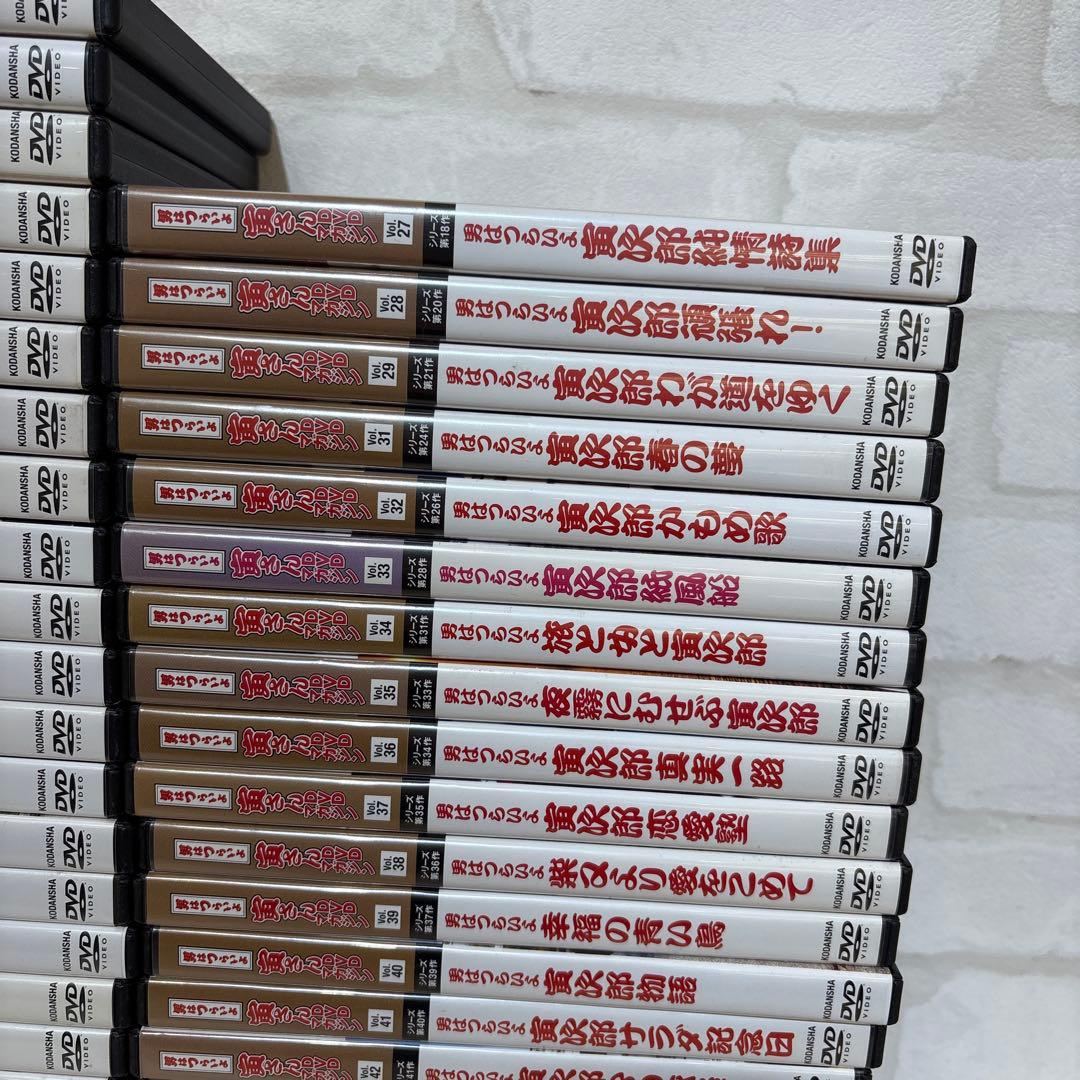 寅さんDVD男はつらいよ　DVDマガジン 50巻セット